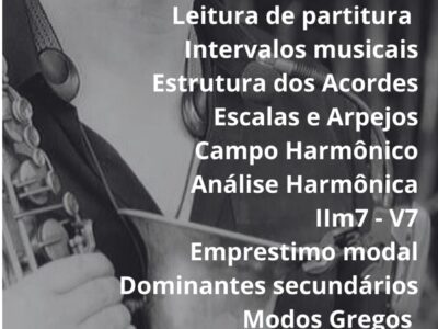 Aulas de Música (Presencial e ON-Line)