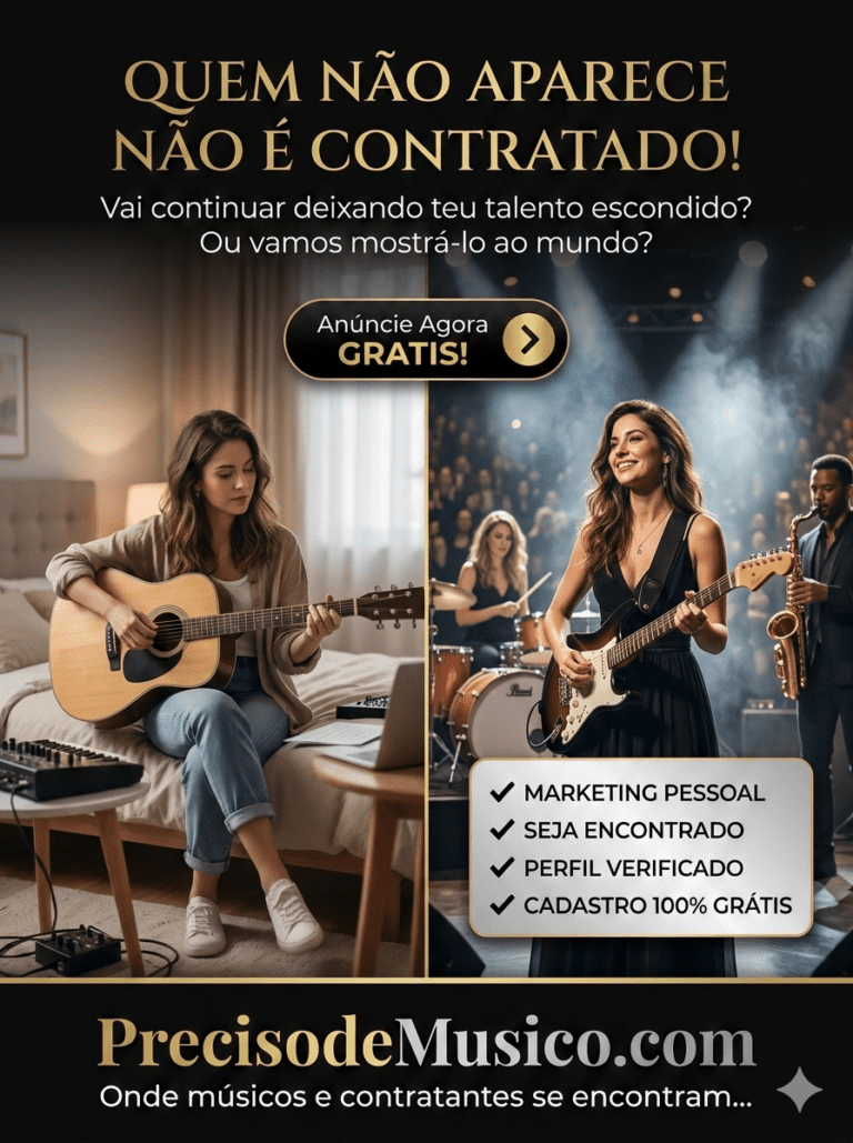MÚSICOS | SAXOFONISTA | GUITARRISTA | BATERISTA — Americana - SP