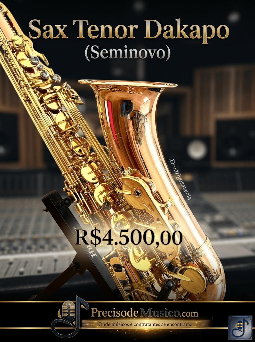Sax Tenor Dakapo (Seminovo)