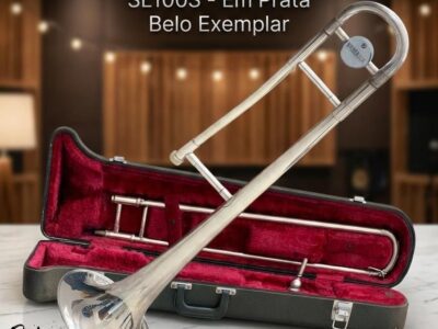 Trombone De Vara Yamaha JapãO SL100S – Prateado