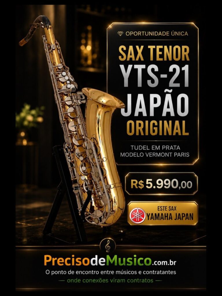 Sax Tenor YTS-21 Yamaha – JapãO — Americana - SP