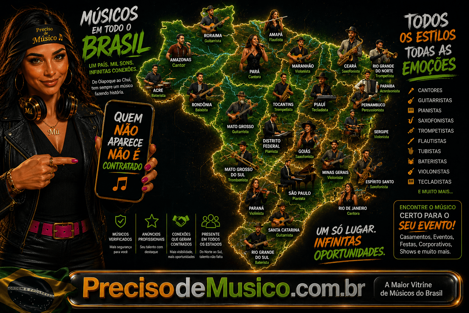 PrecisodeMusico.com.br - A Maior Vitrine de Músicos do Brasil