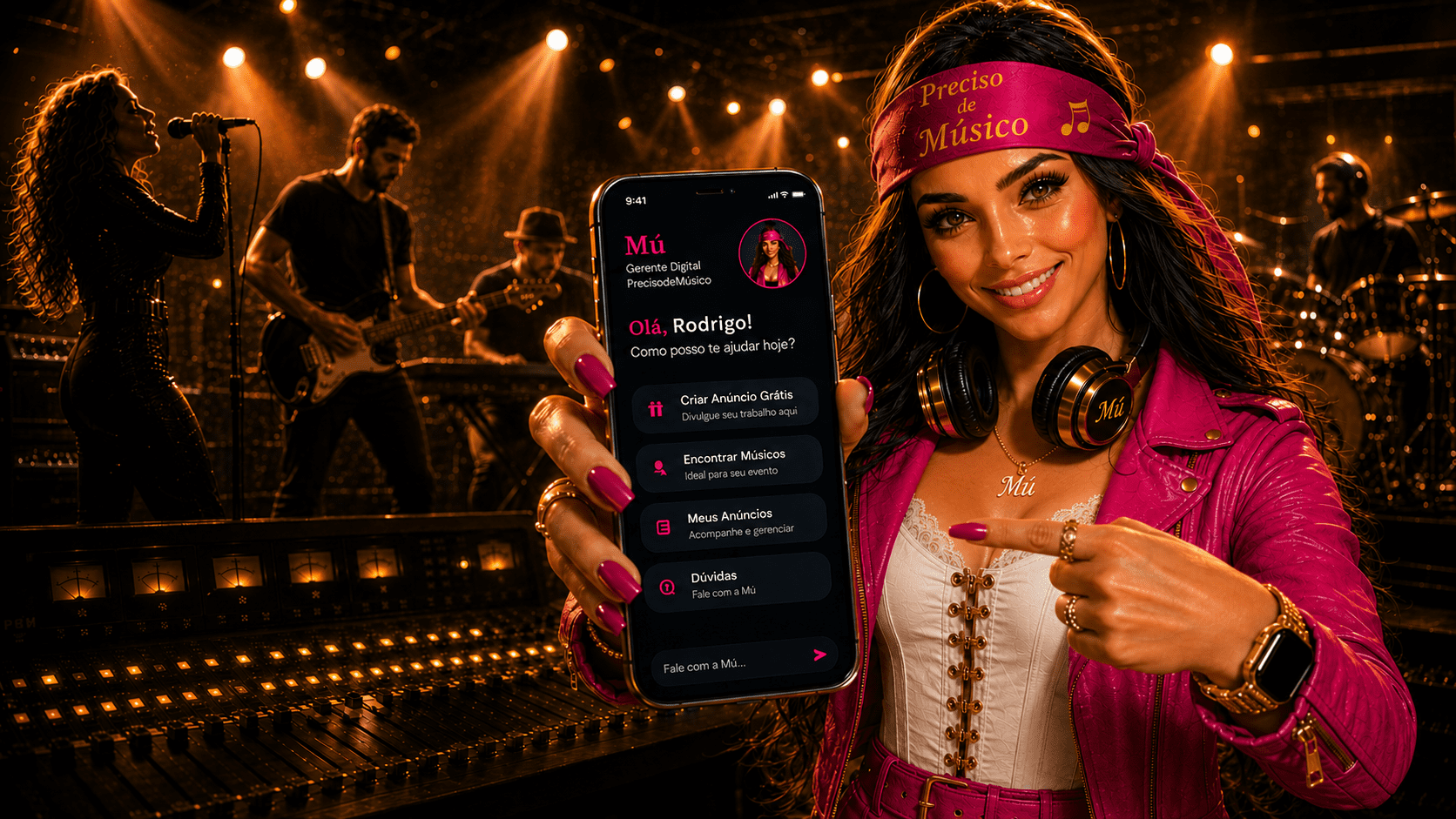 Mú, Gerente Digital do PrecisodeMúsico