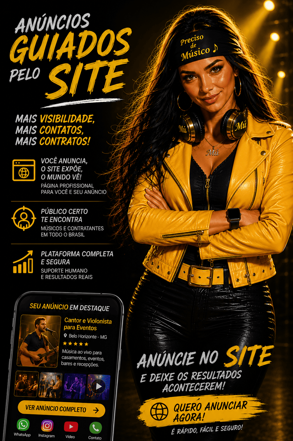 Mú pelo site - criar anúncio grátis