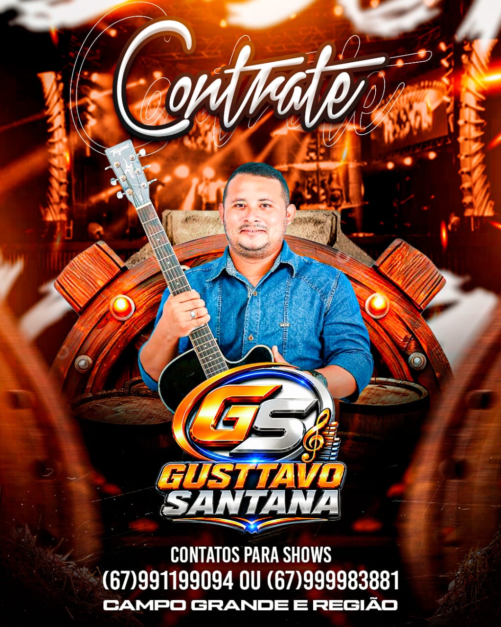 Perfil de Cantor Gusttavo Santana