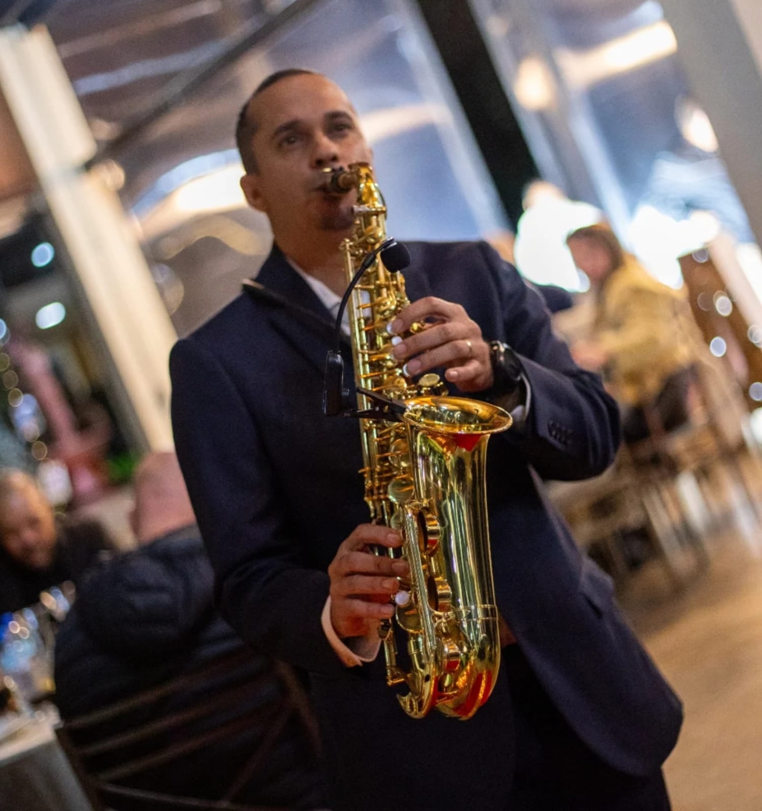 Saxofonista Joelton Nogueira
