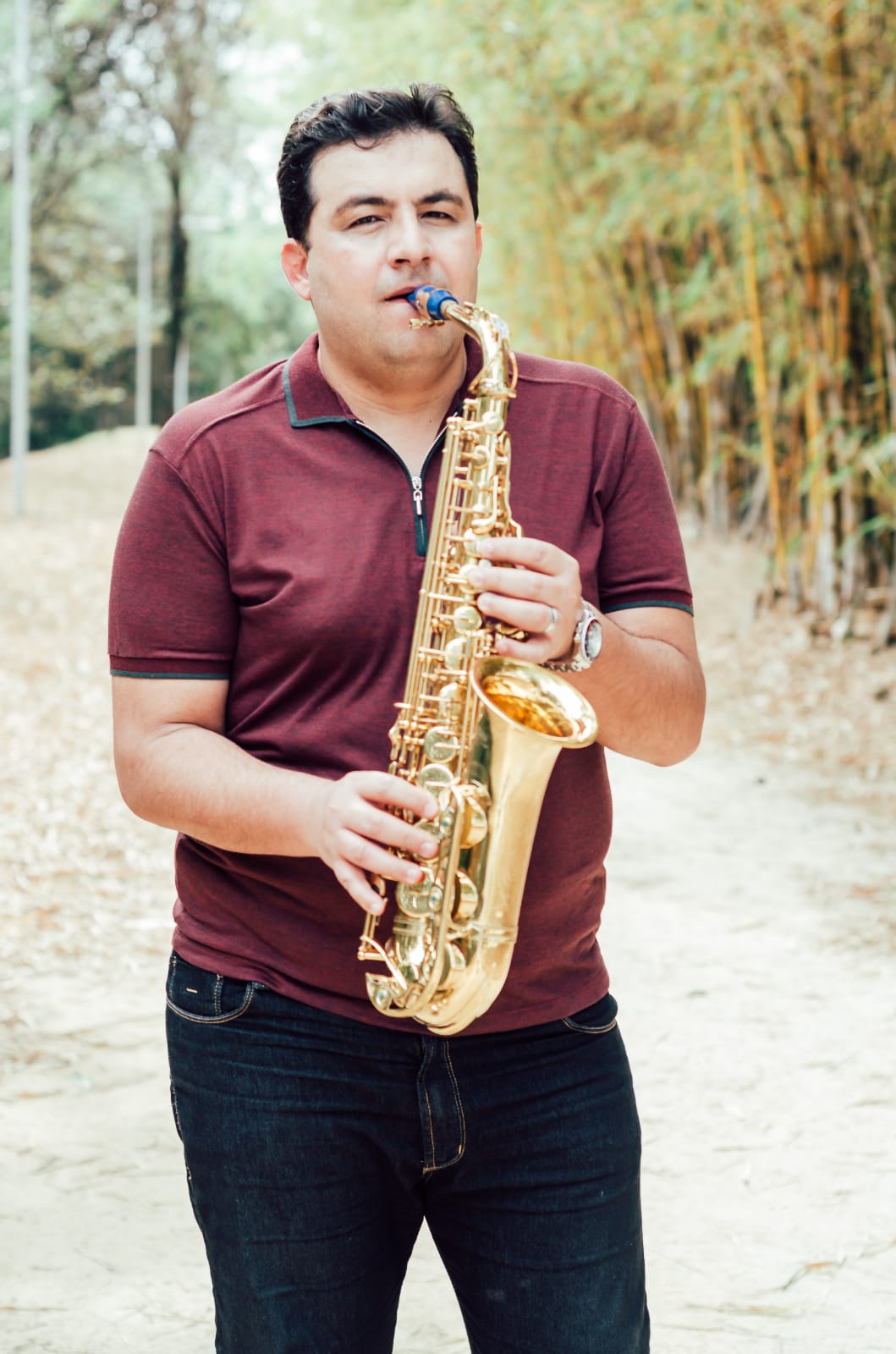 Saxofonista Hudson Antunes