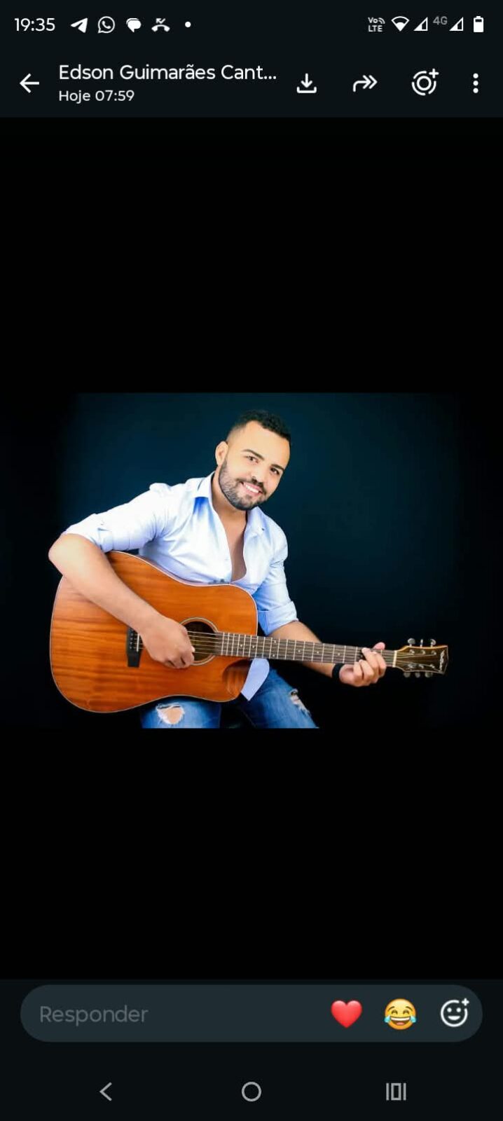 Perfil de Cantor Edson Guimarães