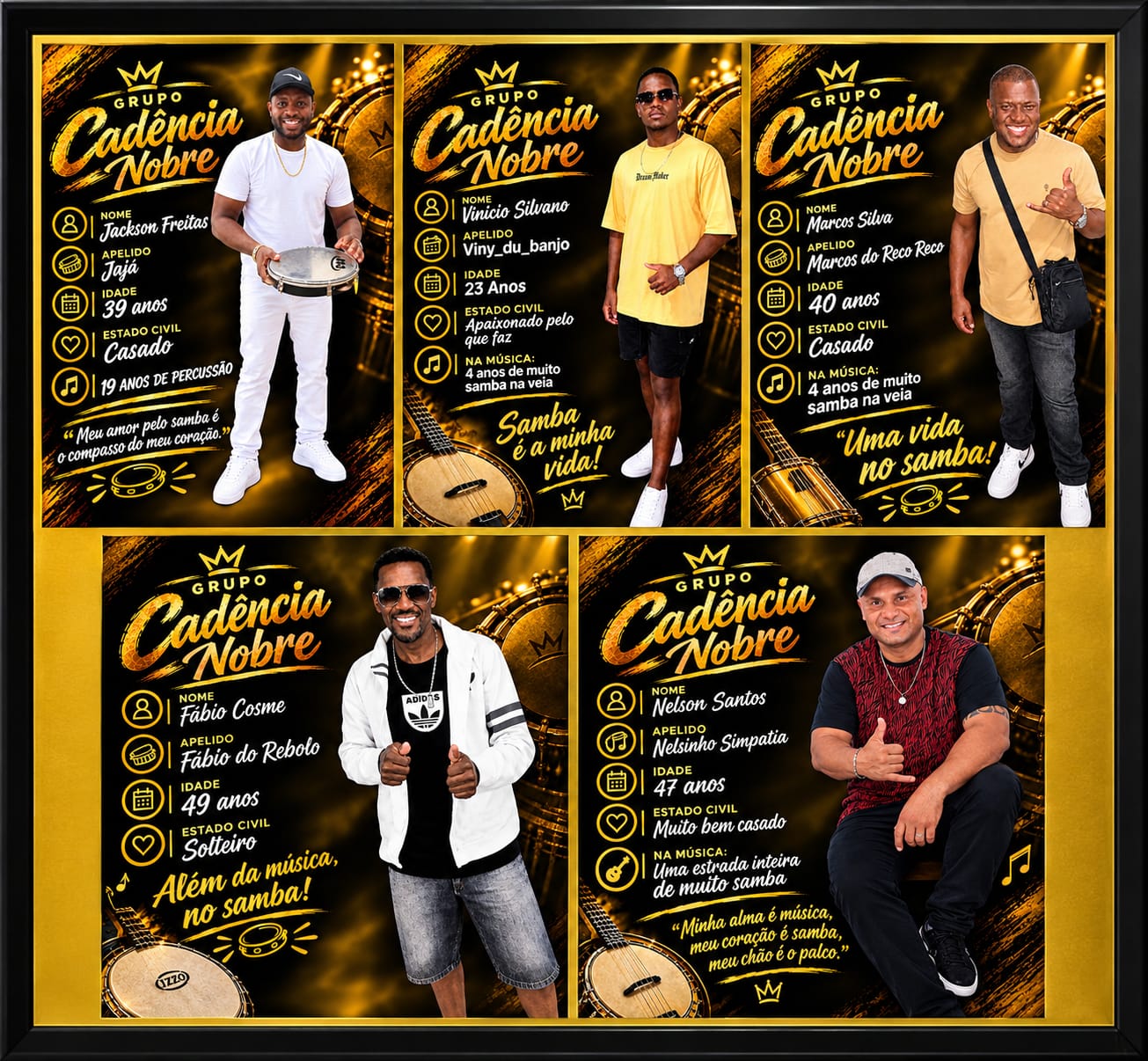 Perfil de Grupo Cadência Nobre Samba e Pagode
