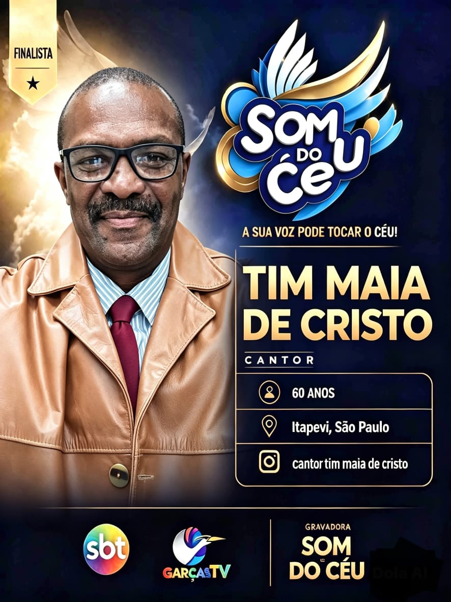 Cantor Gospel | Tim Maia de Cristo